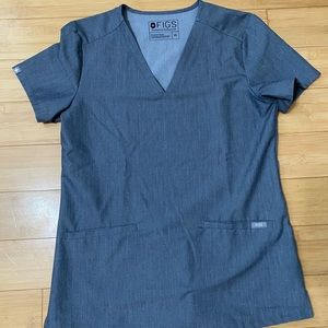 Figs Casma Graphite 3 pocket scrub